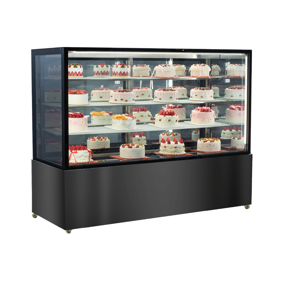 Exquisite CDM318 Four Tiers Mirror Cake Display 1800mm Width
