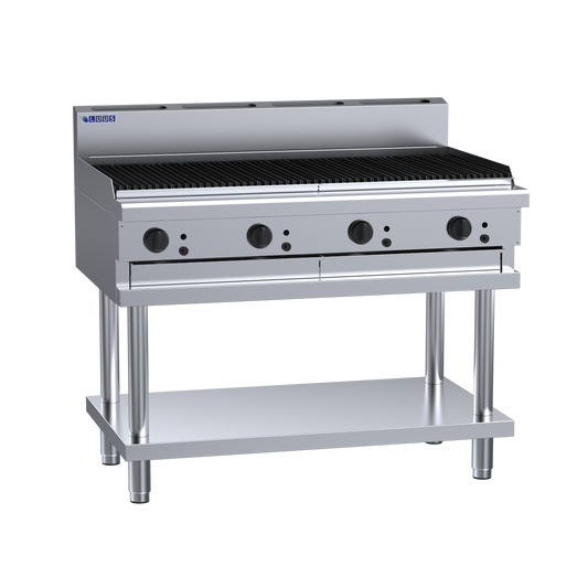 LUUS CS-12C 1200mm Gas Chargrill on Stand