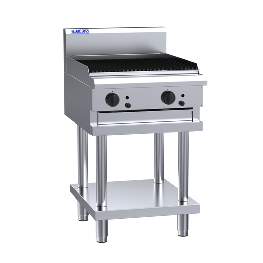 Luus CS-6C 600mm Gas Chargrill on Stand