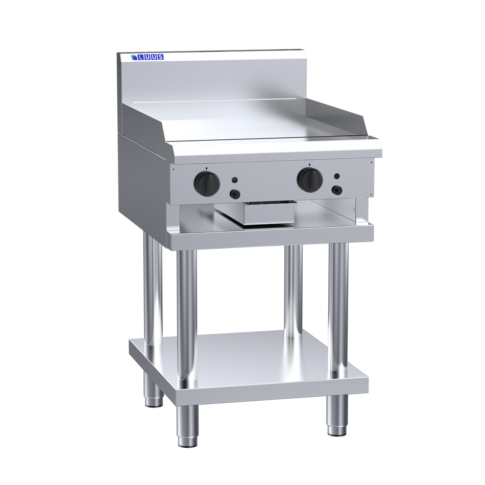 Luus CS-6P 600mm Gas Griddle On Stand