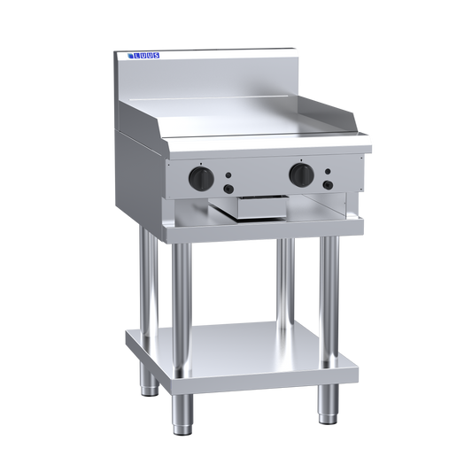 Luus CS-6P 600mm Gas Griddle On Stand