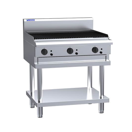 Luus CS-9C 900mm Gas Chargrill with Stand