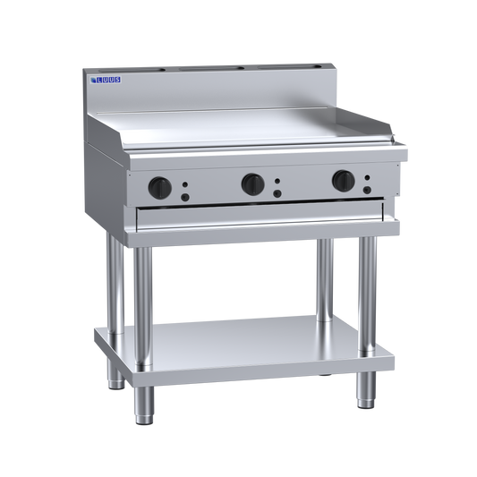 CS-9P Luus 900mm Gas Griddle on Stand
