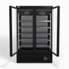 Supermarket Two Glass Doors Upright Display Fridge - 1000 Litre CSB1000