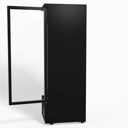 Supermarket Single Glass Door Upright Display Fridge - 450 Litre CSB450