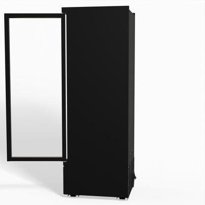 Supermarket Single Glass Door Upright Display Fridge - 450 Litre CSB450