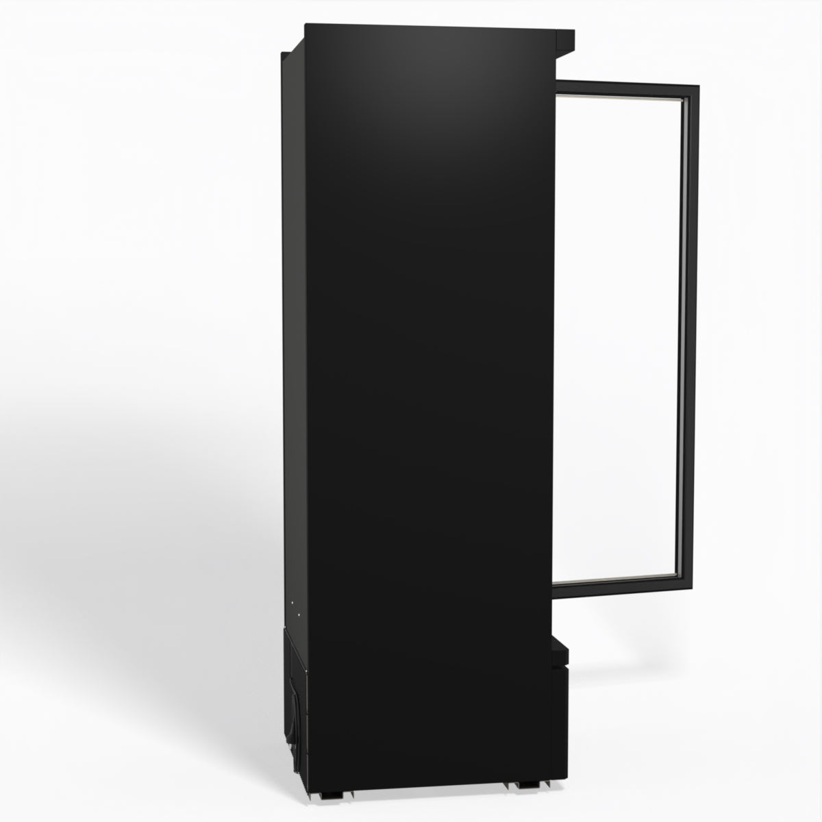 Supermarket Single Glass Door Upright Display Fridge - 450 Litre CSB450