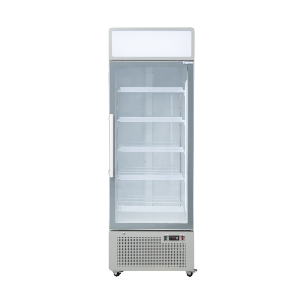 Exquisite 420lt DC440P Upright Display Fridge