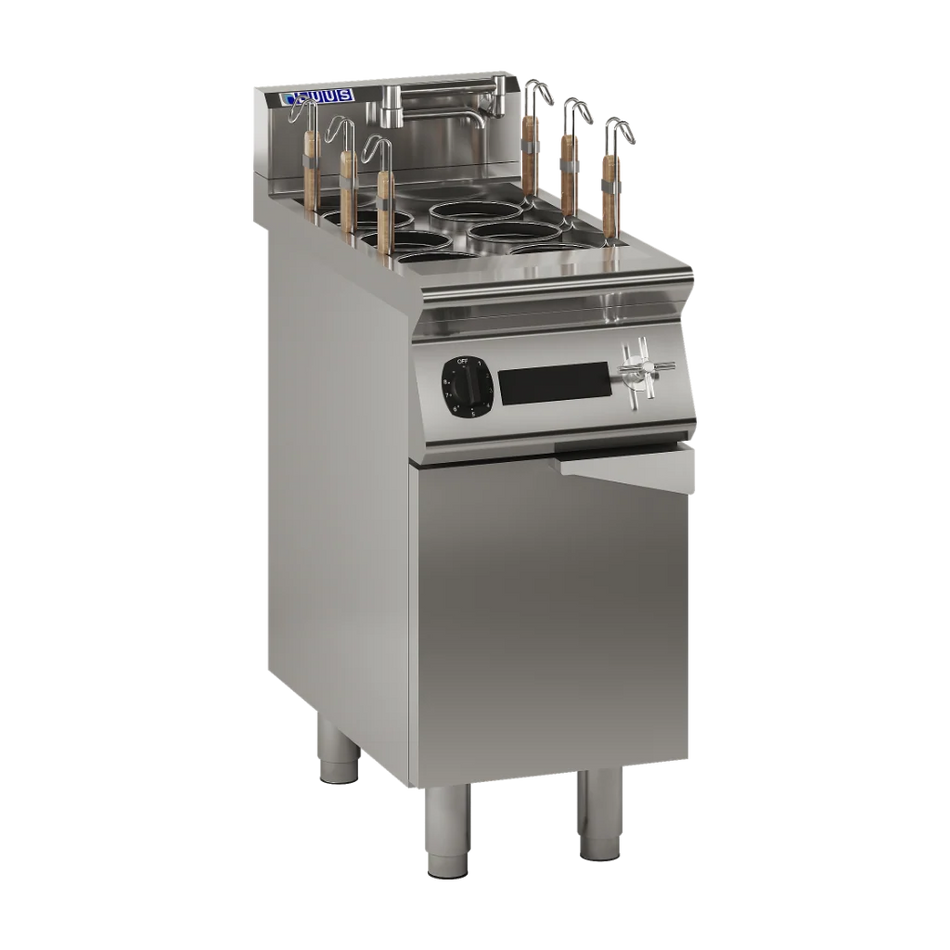 LUUS EN7-40 6 Basket Induction Pasta Cooker – 12kW