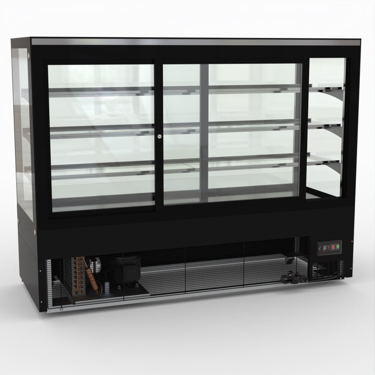 Food Display Fridge - 4 Layer - 594 Litre - 1800mm FDF1800L3