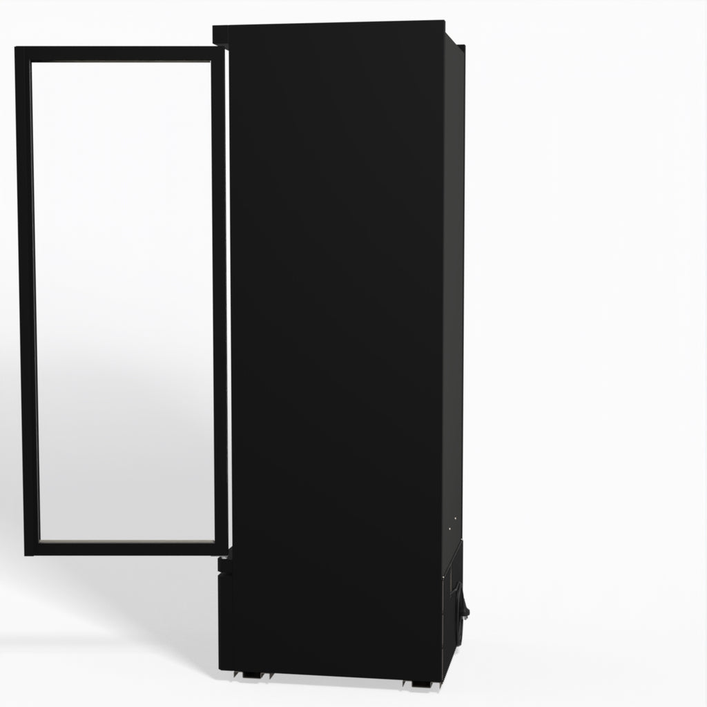 Supermarket Single Glass Door Upright Display Freezer - 450 Litre FSB450