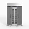 1000 Litre Upright Double Stainless Steel Door Freezer GNX1000BT
