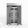 1000 Litre Upright Double Stainless Steel Door Freezer GNX1000BT