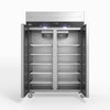 1000 Litre Upright Double Stainless Steel Door Freezer GNX1000BT