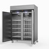 1000 Litre Upright Double Stainless Steel Door Freezer GNX1000BT