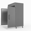 1000 Litre Upright Double Stainless Steel Door Freezer GNX1000BT