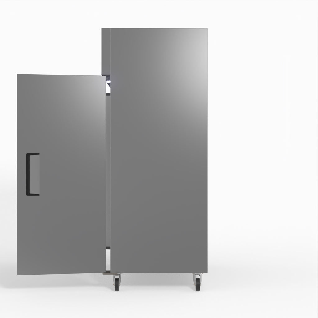 1000 Litre Upright Double Stainless Steel Door Freezer GNX1000BT