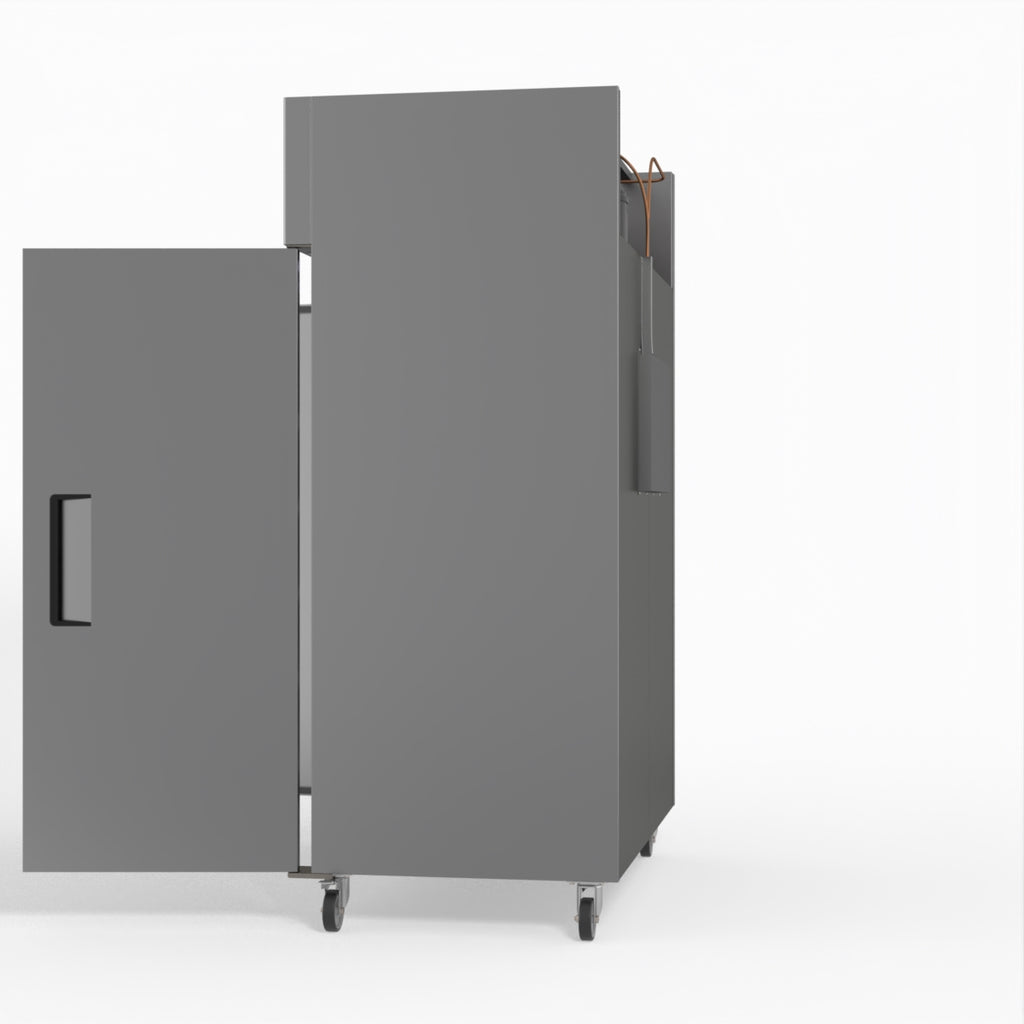 1000 Litre Upright Double Stainless Steel Door Freezer GNX1000BT