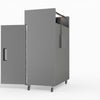 1000 Litre Upright Double Stainless Steel Door Freezer GNX1000BT