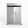 1000 Litre Upright Double Stainless Steel Door Fridge GNX1000TN