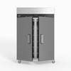 1000 Litre Upright Double Stainless Steel Door Fridge GNX1000TN