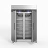 1000 Litre Upright Double Stainless Steel Door Fridge GNX1000TN