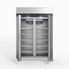 1000 Litre Upright Double Stainless Steel Door Fridge GNX1000TN