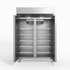 1000 Litre Upright Double Stainless Steel Door Fridge GNX1000TN