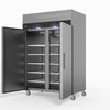 1000 Litre Upright Double Stainless Steel Door Fridge GNX1000TN