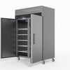 1000 Litre Upright Double Stainless Steel Door Fridge GNX1000TN