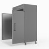 1000 Litre Upright Double Stainless Steel Door Fridge GNX1000TN