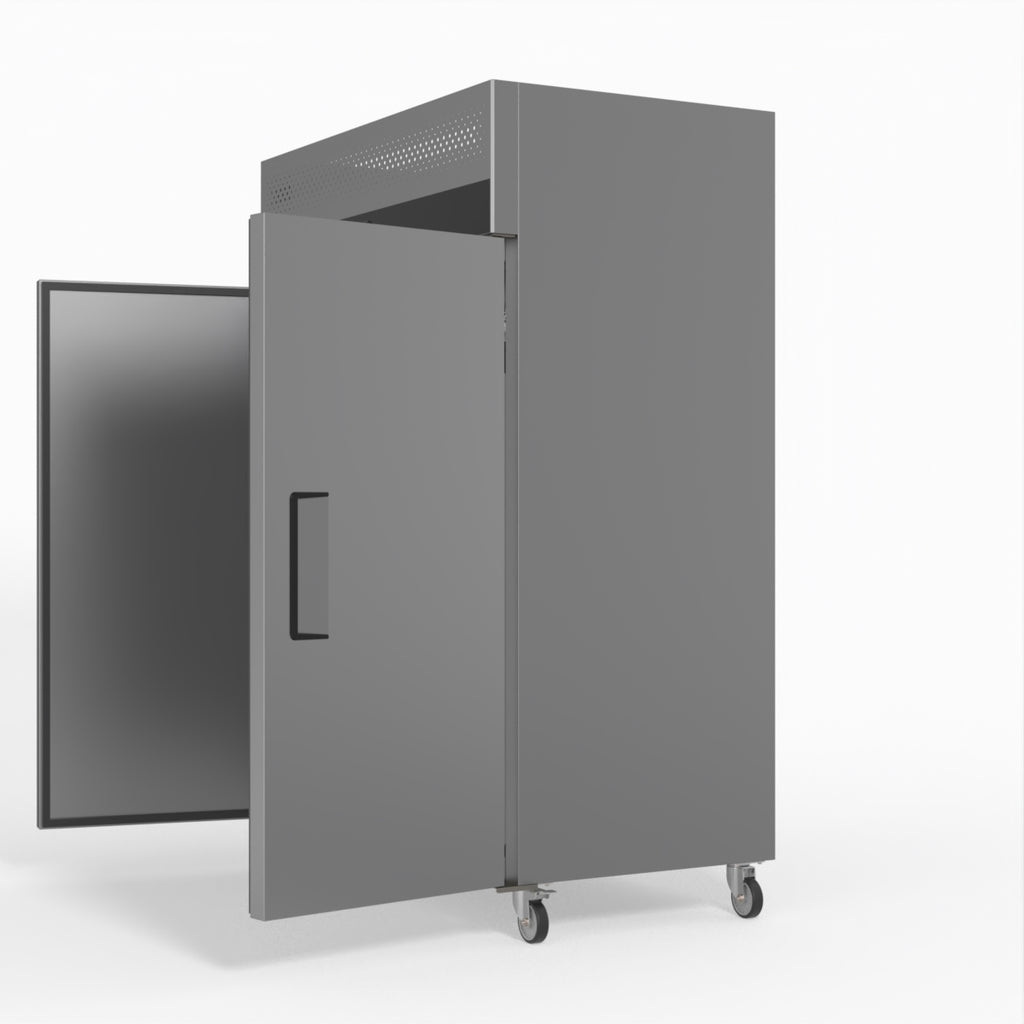 1000 Litre Upright Double Stainless Steel Door Fridge GNX1000TN