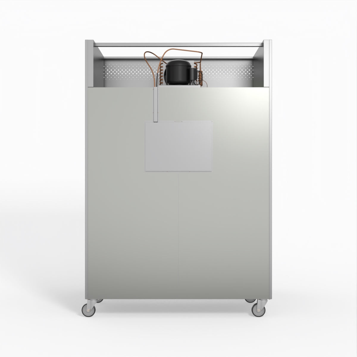 1200 Litre Upright Double Stainless Steel Door Freezer GNX1200BT