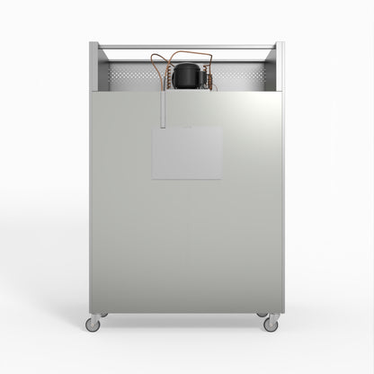 1200 Litre Upright Double Stainless Steel Door Freezer GNX1200BT