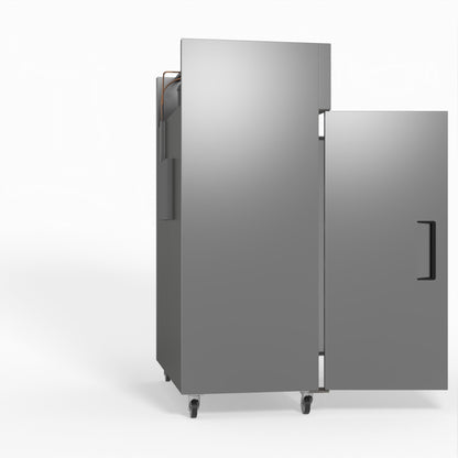 1200 Litre Upright Double Stainless Steel Door Freezer GNX1200BT