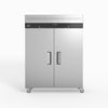 1300 Litre Upright Double Stainless Steel Door Freezer GNX1400BT