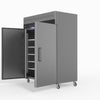 1300 Litre Upright Double Stainless Steel Door Freezer GNX1400BT