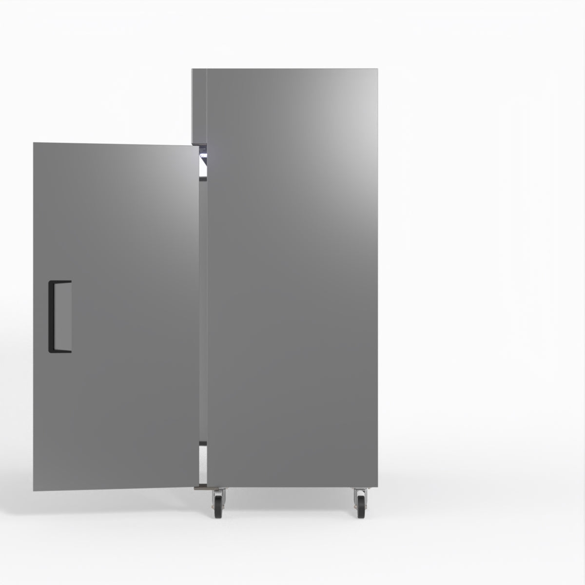 1300 Litre Upright Double Stainless Steel Door Freezer GNX1400BT