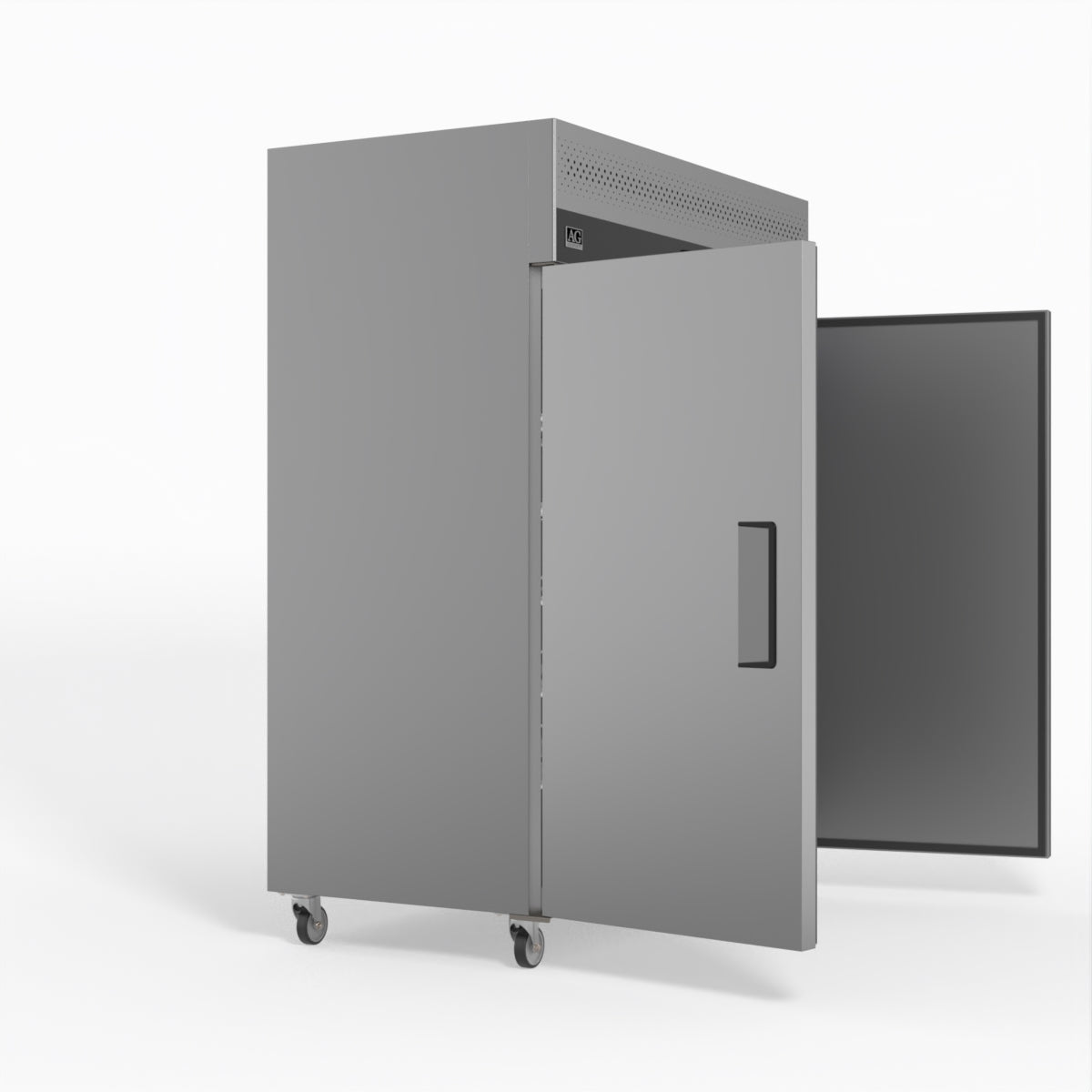 1300 Litre Upright Double Stainless Steel Door Freezer GNX1400BT