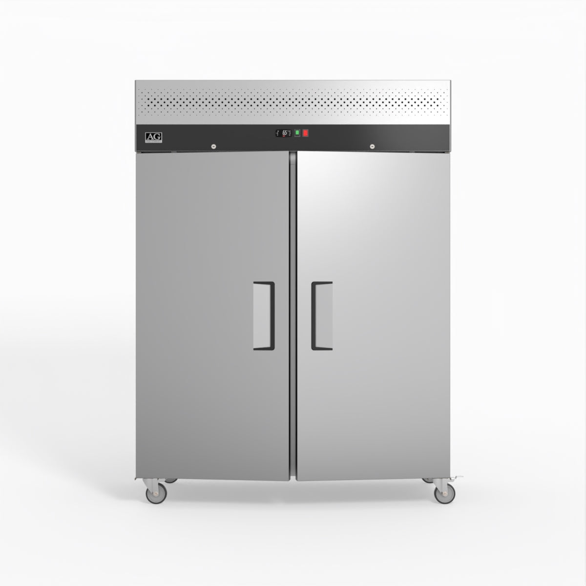 1300 Litre Upright Double Stainless Steel Door Freezer GNX1400BT