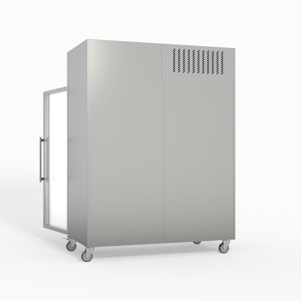 1300 Litre Upright Double Glass Door Display Fridge - GNX1400TNG