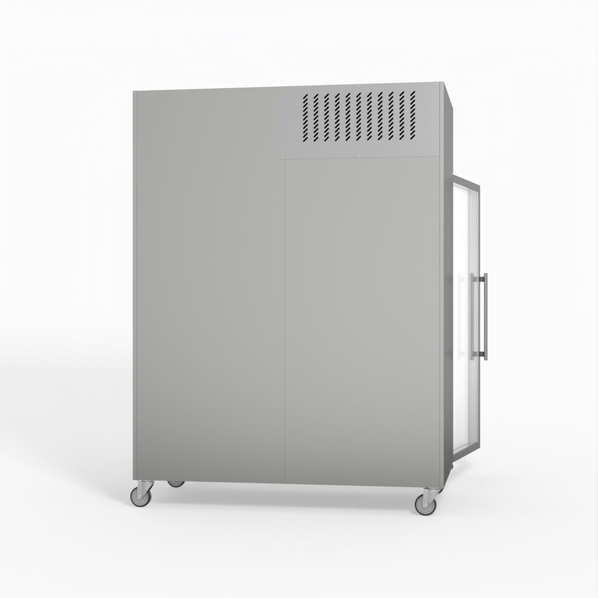 1300 Litre Upright Double Glass Door Display Fridge - GNX1400TNG