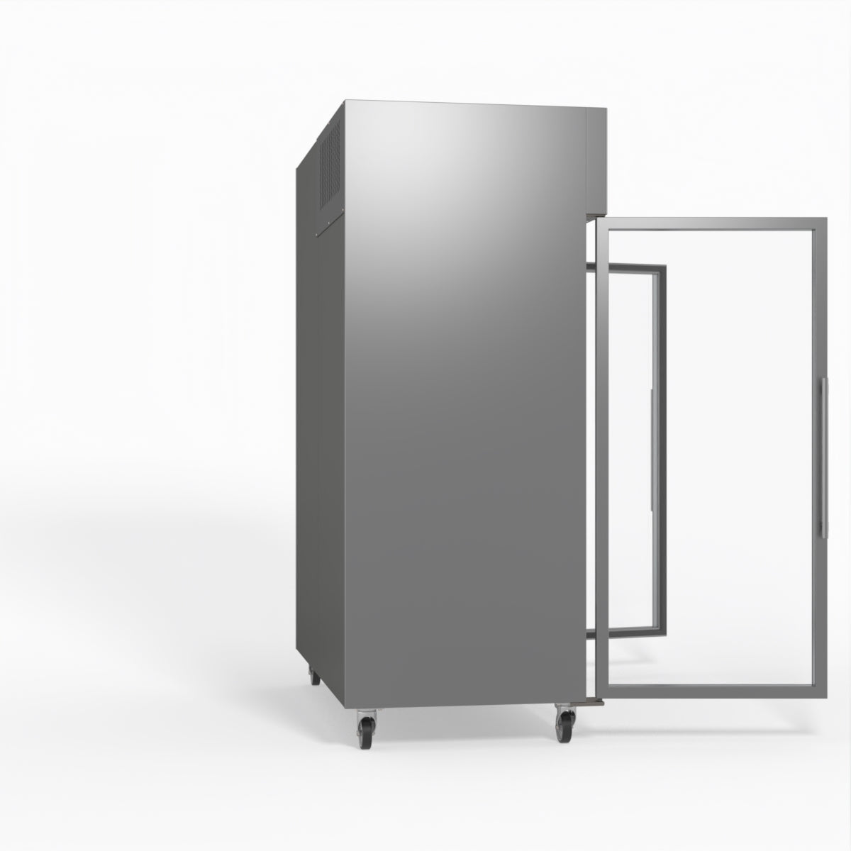 1300 Litre Upright Double Glass Door Display Fridge - GNX1400TNG