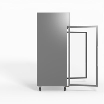 1300 Litre Upright Double Glass Door Display Fridge - GNX1400TNG