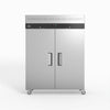 1300 Litre Upright Stainless Steel Double Door Fridge GNX1400TN