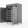 1300 Litre Upright Stainless Steel Double Door Fridge GNX1400TN
