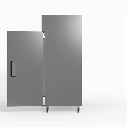 1300 Litre Upright Stainless Steel Double Door Fridge GNX1400TN