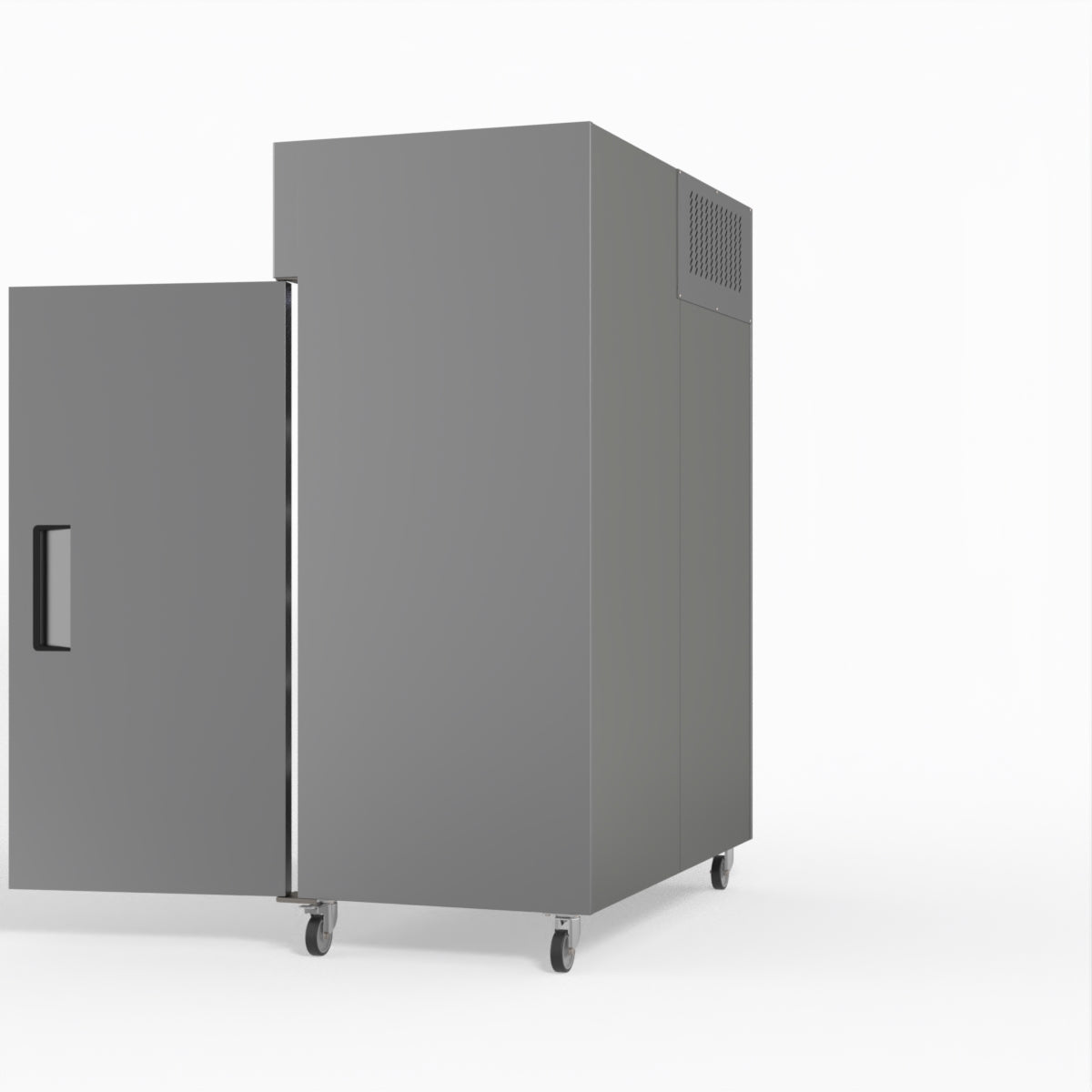 1300 Litre Upright Stainless Steel Double Door Fridge GNX1400TN