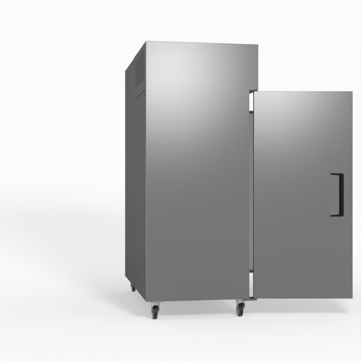 1300 Litre Upright Stainless Steel Double Door Fridge GNX1400TN