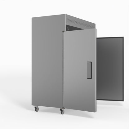 1300 Litre Upright Stainless Steel Double Door Fridge GNX1400TN